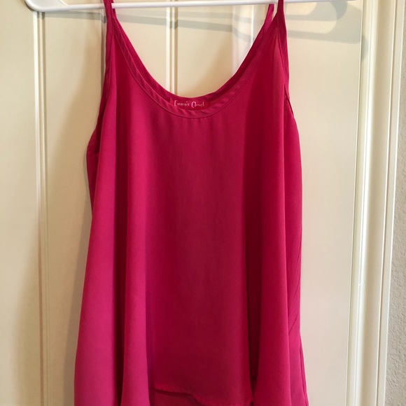 Hot Pink spaghetti strap top💕 - Picture 1 of 1